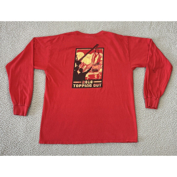 WDI Walt Disney Imagineering Cars T Shirt Mens Large‎ 2010 Topping Out Event - Picture 1 of 16